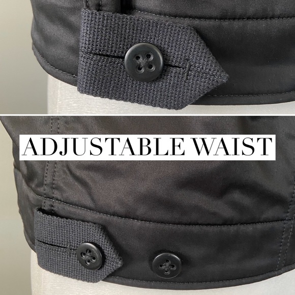 NWT Coach Black & Floral Bomber Jacet Size XS - Picture 4 of 8